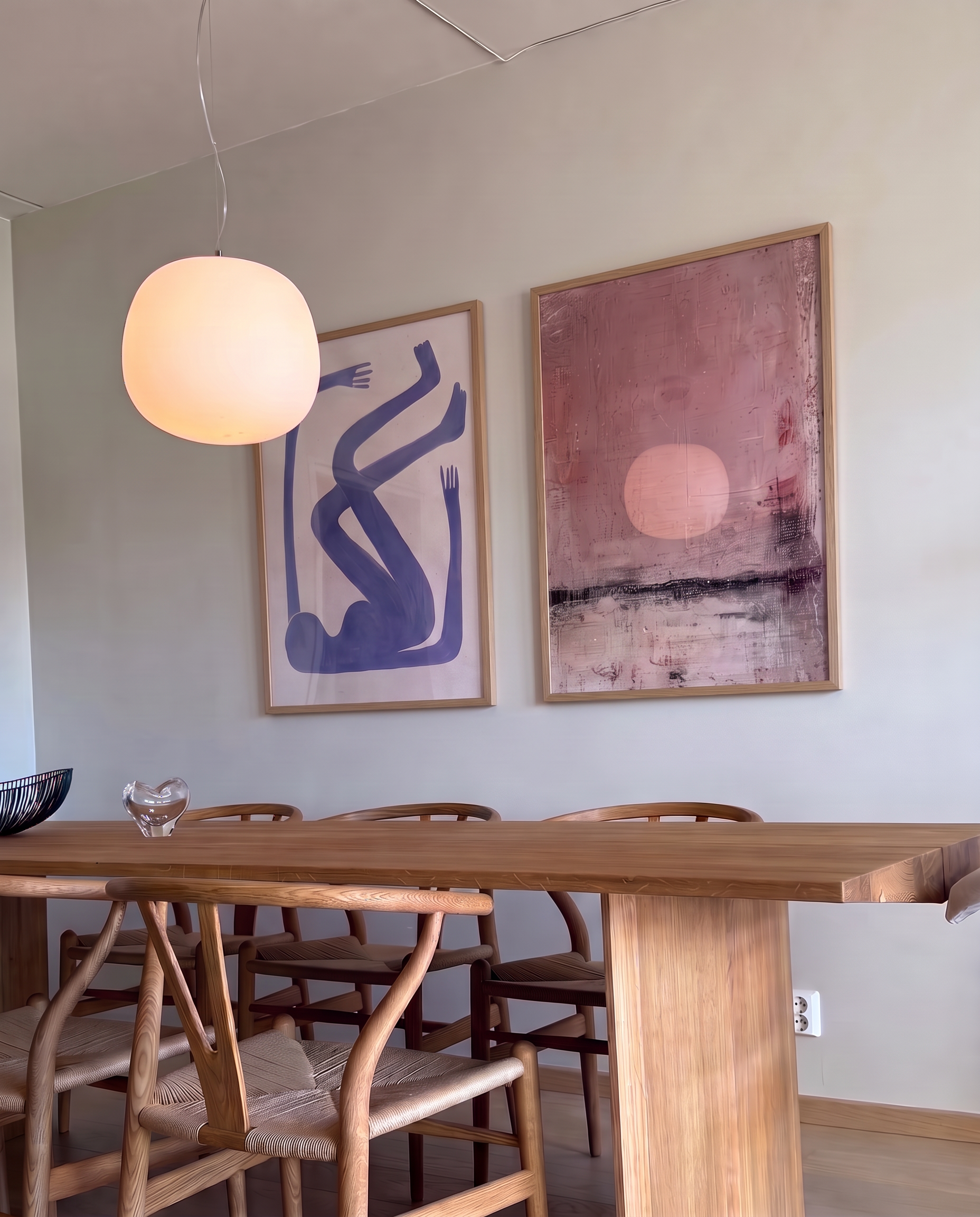 To verk til spisestuen — levert til Astrid, Oslo